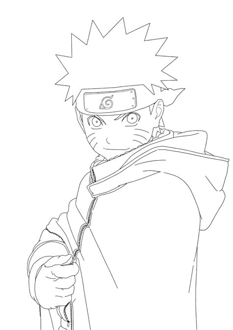 Desenhos Para Colorir Naruto Ensinar Hoje