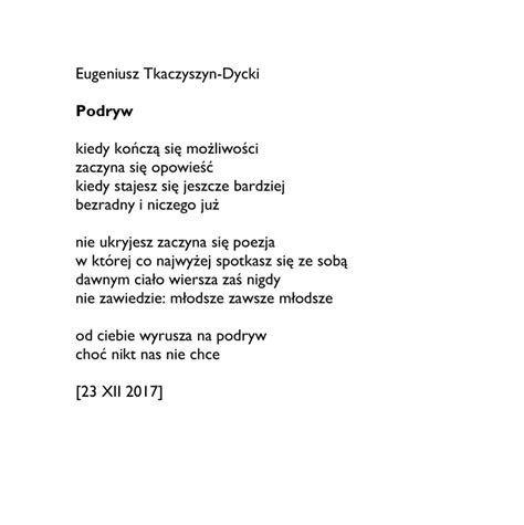 Wiersz O Przyjaźni Szymborska PolishGeno