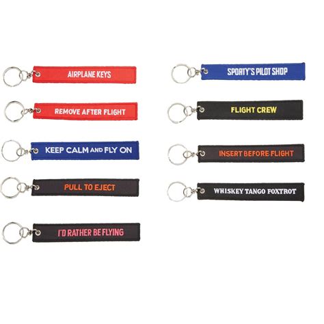 Aviation Keychains From Sportys Pilot Shop