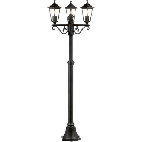 Lampadaire Ext Rieur L Carleen Brilliant Noir M Tal Verre