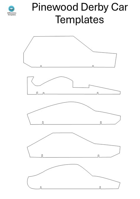 Pinewood Derby Car Ideas Templates At