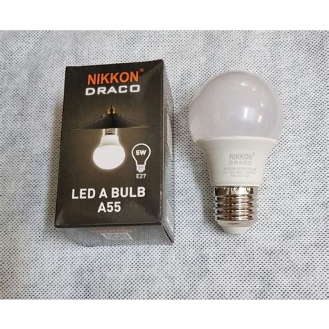 Nikkon Draco Led Bulb 6500k Daylight E27 5Watt 10Watt 15Watt 21Watt