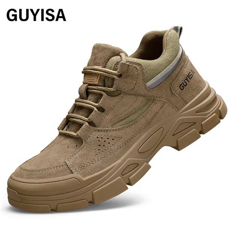 Guyisa Fashion Steel Toe Safety Shoes High Quality Safety Boot Safety