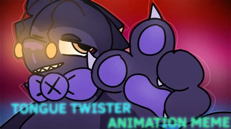 New Oc Tongue Twister Animation Meme Fw And Bright Colors Youtube