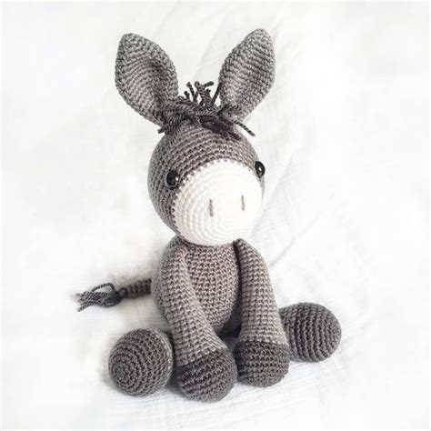 Amigurumi Donkey Free Crochet Pattern - Crochet Pattern Free