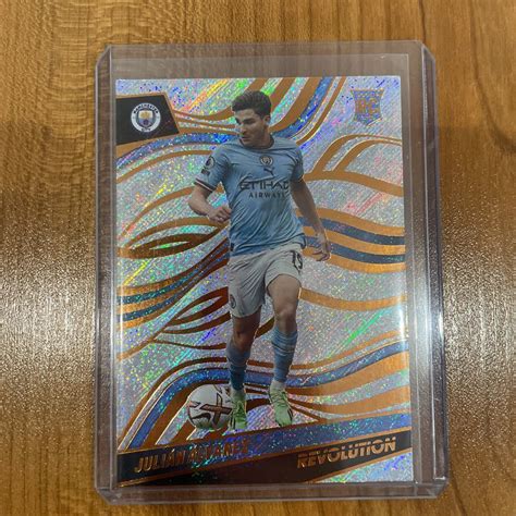 Julian Alvarez RC Panini Revolution Manchester City Premier League