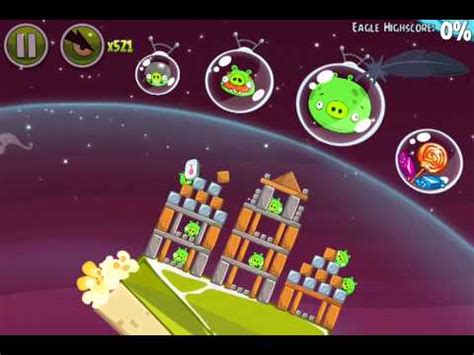 Angry Birds Space Level Space Eagle Walkthrough Utopia