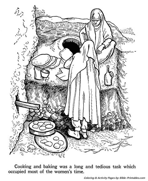 Coloring Pages Women Of The Bible