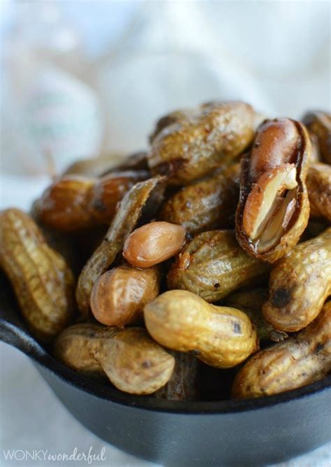 Spicy Cajun Boiled Peanuts Wonkywonderful