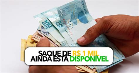 Saque De R 1 Mil Da Caixa Ainda Está DisponÍvel Para Contratação