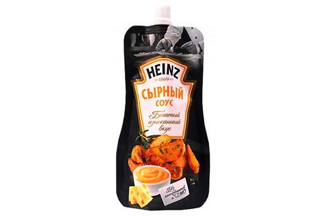 Соус сырный «Heinz», 230 г – купить по приятной цене с доставкой на дом ...