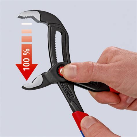 Pince Multiprise Cobra Quickset Mm Gainge Pvc Knipex