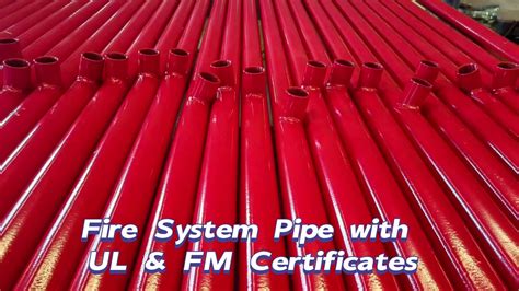 Mpa Sche Epoxy Power Coated Seamless Fire Fighting Steel Piping