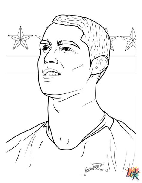 Dibujos Para Colorear Cristiano Ronaldo Dparacolorearwk