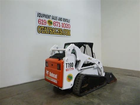 BOBCAT T190 RUBBER TRACK LOADER