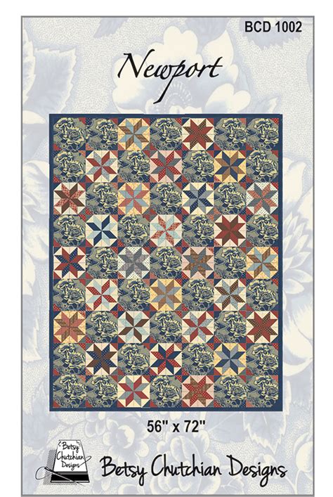 Betsy Chutchian Newport Quilt Pattern 123stitch