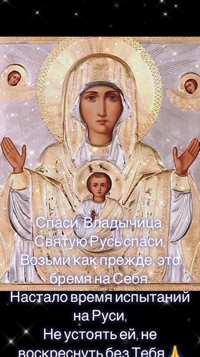 Пресвятая Богородица спаси нас🙏Радуйся, Владычице, знамение милости ...