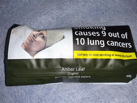 Legit Rolling Tobacco Or Fake So I Got This Amber Leaf 50g Rolling