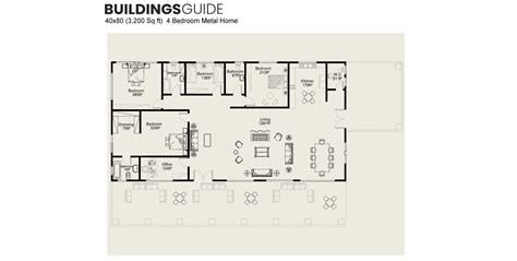 Metal Building House Plans and Floor Plans