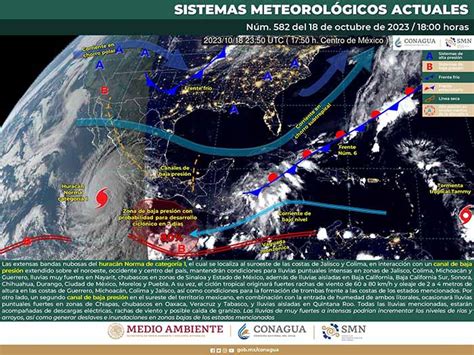 Tormenta Tropical “norma” Se Convierte En Huracán Categoría 1