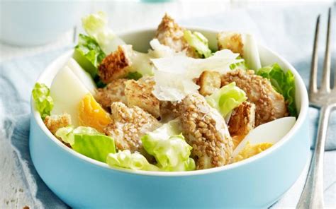 Caesar Salade Met Kip En Ansjovisvinaigrette Libelle Lekker