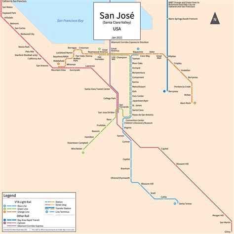 Vta Light Rail Schedule San Jose Ca | Shelly Lighting