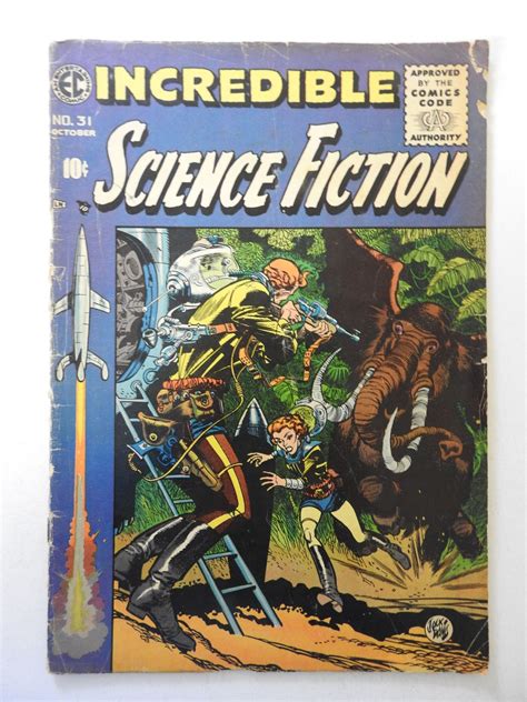 Incredible Science Fiction 31 1955 Vg Condition See Desc Comic