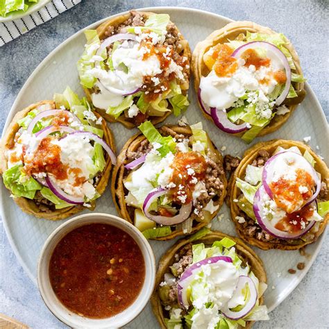 Sopes De Picadillo Easy Recipe