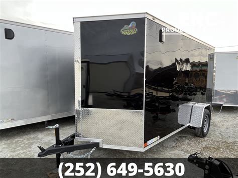 2024 6x12 Covered Wagon Trailers Enclosed Cargo Trailer