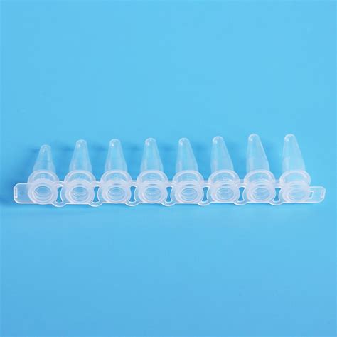 Sterile Pcr Tube Ml Strip Tubes Enzyme Free For Lab China Virus