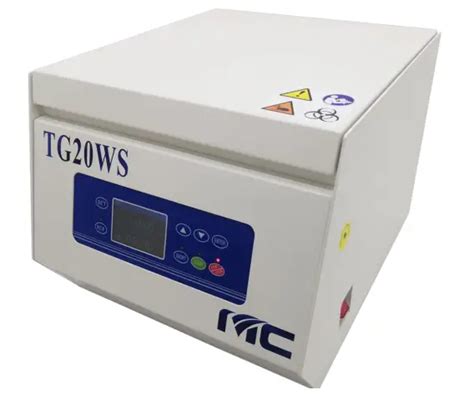 Drawell Tg Ws Benchtop High Speed Refrigerated Centrifuge Instruction