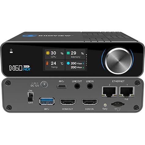 Kiloview N60 4K HDMI NDI Bi Directional Converter Pro AV Express