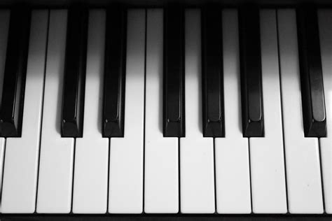 Piano Keys - Black and White photography | Square photos, Black and white photography, Piano keys