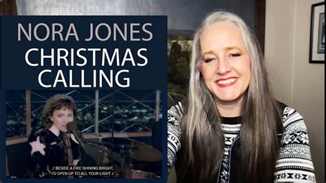 Voice Teacher Reaction To Norah Jones Christmas Calling Jolly Jones