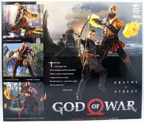 God Of War Ultimate Kratos Atreus Neca Action Figure