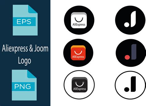 Aliexpress Logo & Joom Logo Graphic by BONBON · Creative Fabrica