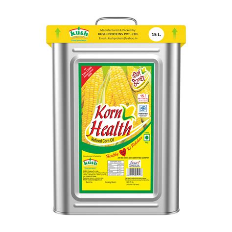 Korn Health Corn Oil 15 Liter Krishiv Oils