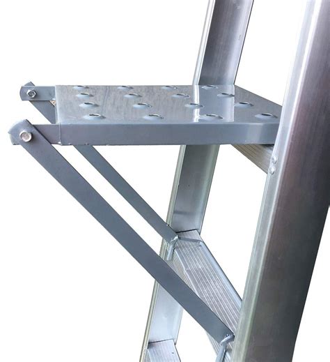 Anti Slip Heavy Duty Step Ladder Stand Accessories Withstand 200 Kg