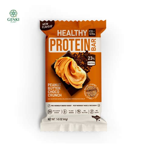 Jual Covita Healthy Protein Bar Peanut Butter Choco Crunch 40 G