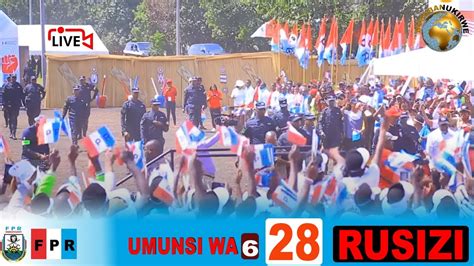 LIVE RPF Presidential Campaign Rusizi 28 June 2024 YouTube