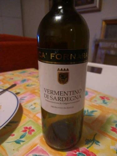 Ca Fornara Vermentino Di Sardegna Vivino Australia