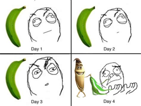 Banana Rage Comic Meme Naked Banana Know Your Meme