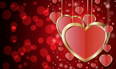 Valentine Heart Background Happy Valentine S Day Hearts Background