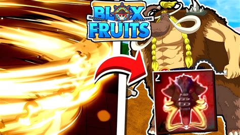 Como Vai Ser A Nova Fruta Do Mamute No Blox Fruits Update Youtube