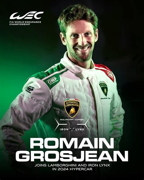 Fia World Endurance Championship On Twitter Romain Grosjean To