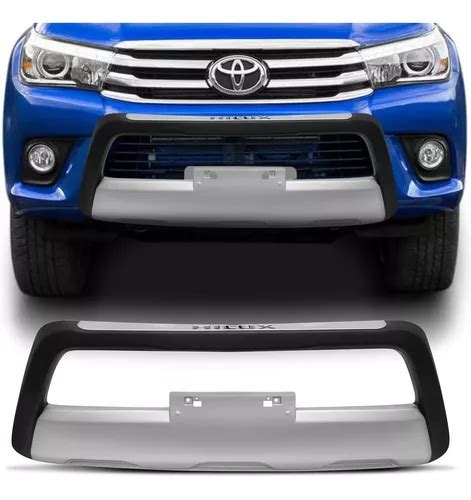 Overbumper Frontbumper Tg Poli Hilux 16 17 Protetor Frontal Frete grátis