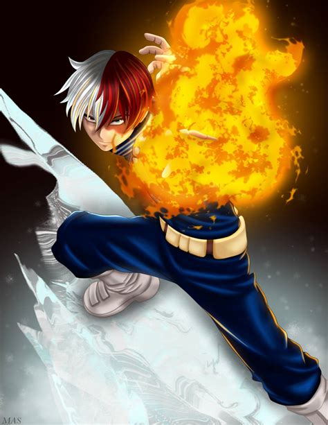 MHA - Shoto Todoroki by SugoiArts on DeviantArt