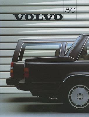 Motor Lit De Volvo 760 Prospekt 1986