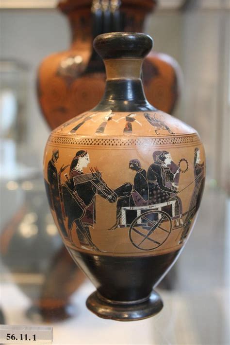 An Important Attic Black Figure Lekythos Attributed To The Amasis