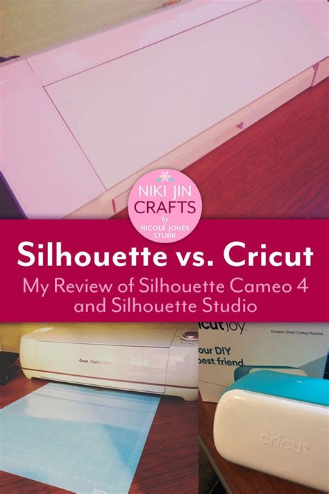 Silhouette Vs Cricut My Review Of Silhouette Cameo And Silhouette